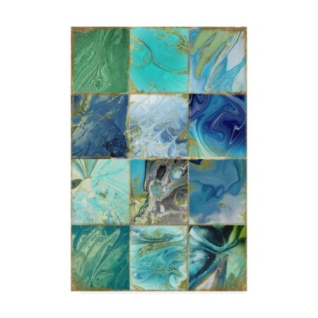Trademark Fine Art Color Bakery 'Blue Earth' Canvas Art, 12x19 ALI20953-C1219GG